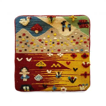 کوسن گلیم گبه طرح زندگی عشایر