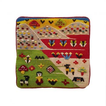 کوسن گلیم گبه طرح زندگی عشایر