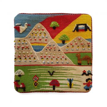 کوسن گلیم گبه طرح زندگی عشایر