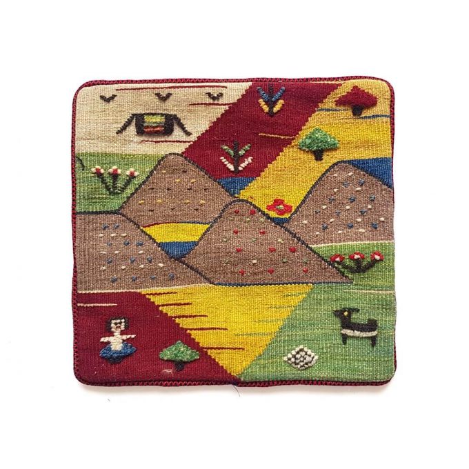 کوسن گلیم گبه طرح زندگی عشایر