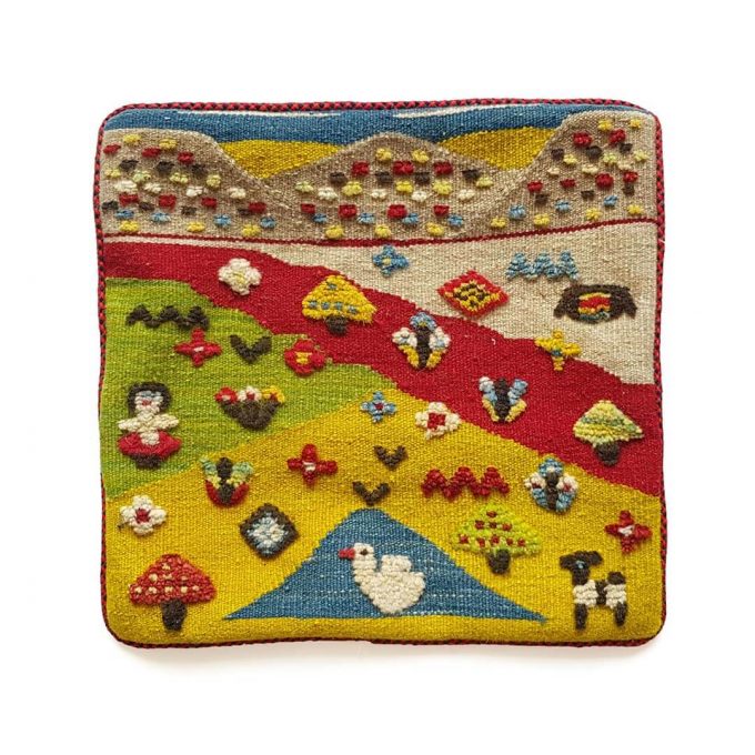 کوسن گلیم گبه طرح زندگی عشایر