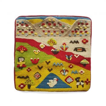 کوسن گلیم گبه طرح زندگی عشایر