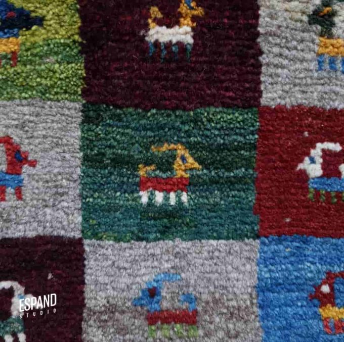 خرید کوسن گبه دستباف از حجره آنلاین اسپند در شیراز